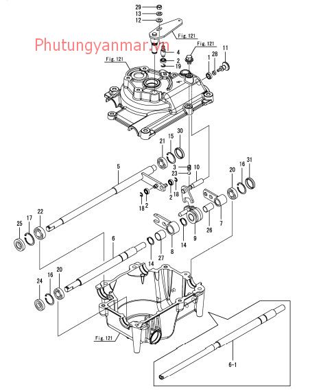 Vỏ hệ thống lái 4